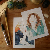 Carte postale illustrée I signes astrologiques